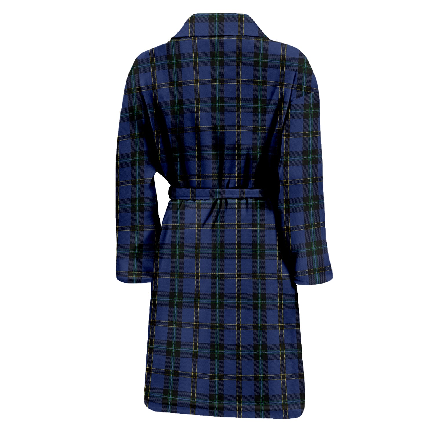 Hope (Vere-Weir) Tartan Bathrobe with Family Crest - Tartan Vibes Clothing