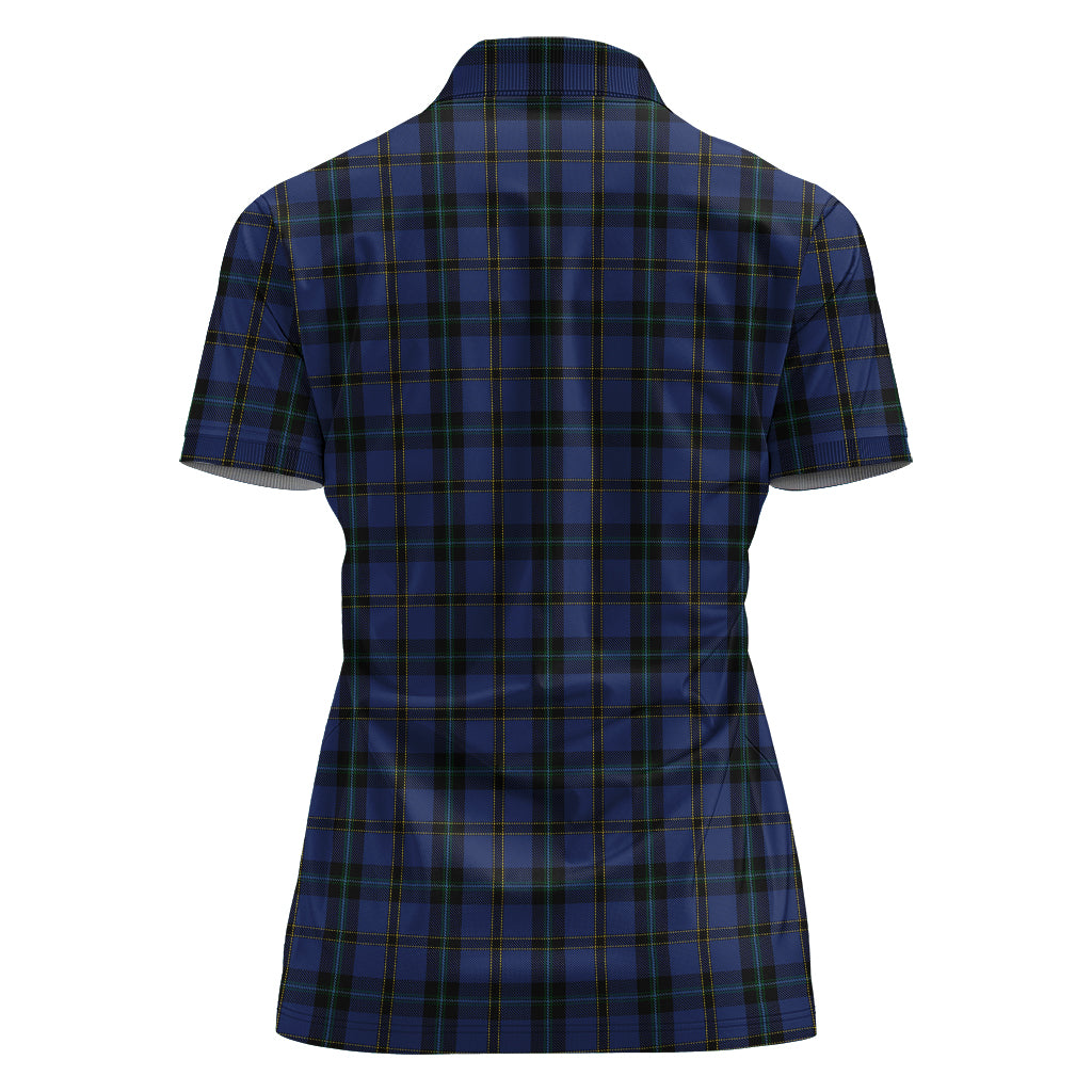 hope-vere-weir-tartan-polo-shirt-for-women