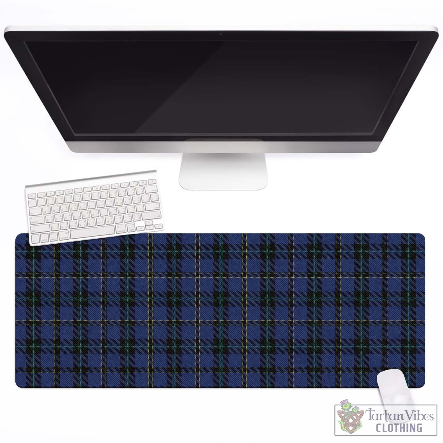 Tartan Vibes Clothing Hope (Vere-Weir) Tartan Mouse Pad