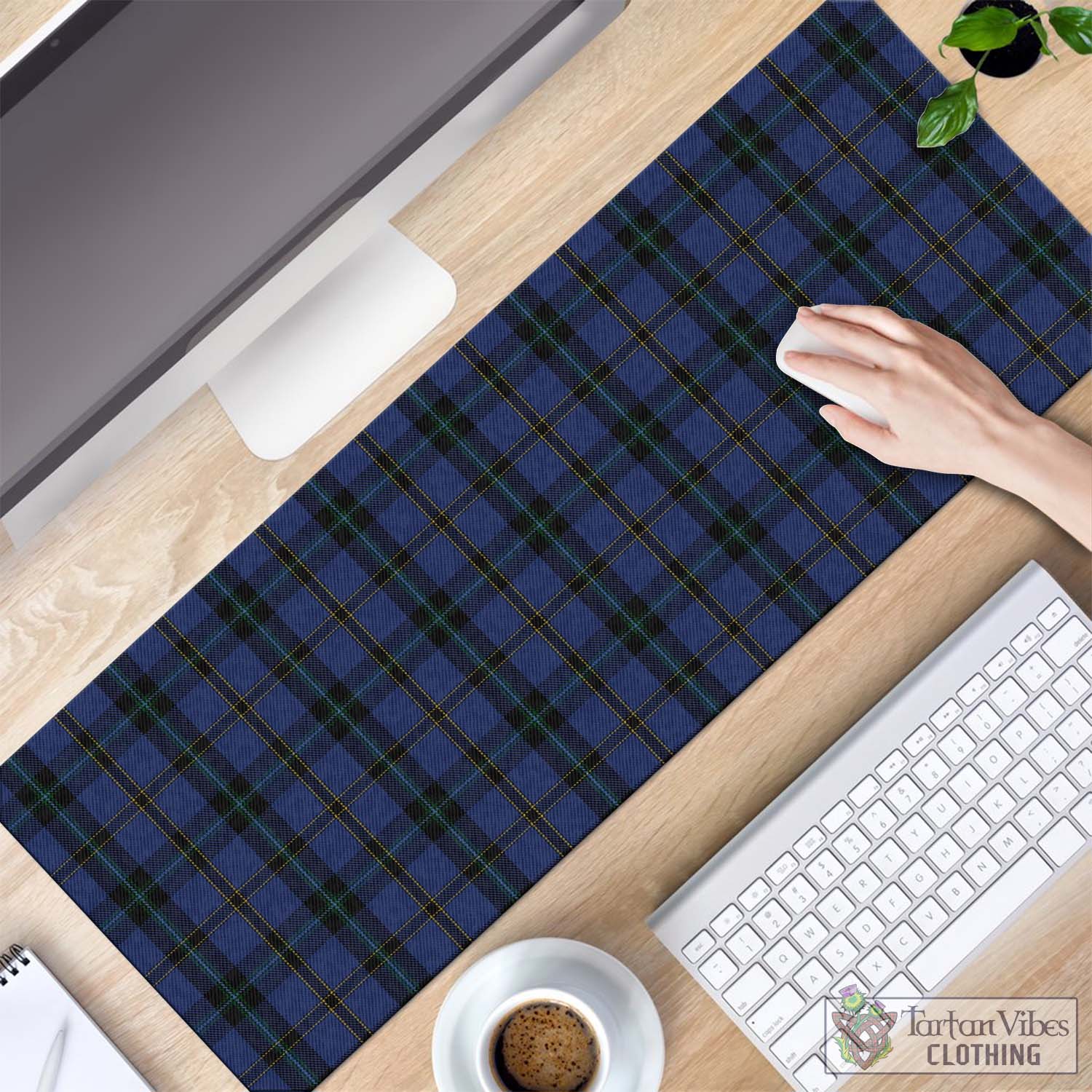 Tartan Vibes Clothing Hope (Vere-Weir) Tartan Mouse Pad