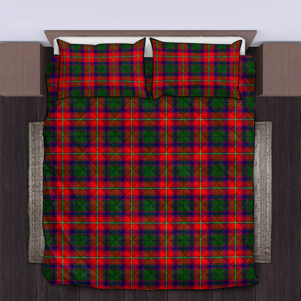 Hopkirk Tartan Quilt Bed Set King - Tartan Vibes Clothing