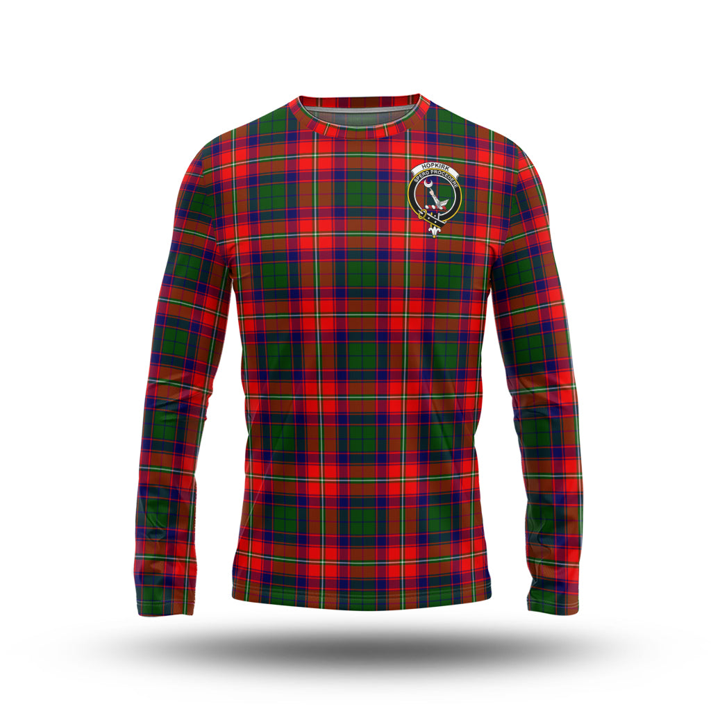 hopkirk-tartan-long-sleeve-t-shirt-with-family-crest