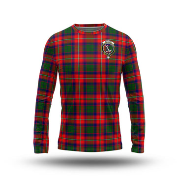 Hopkirk Tartan Long Sleeve T-Shirt with Family Crest