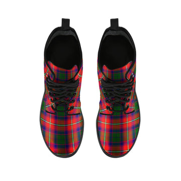 Hopkirk Tartan Leather Boots