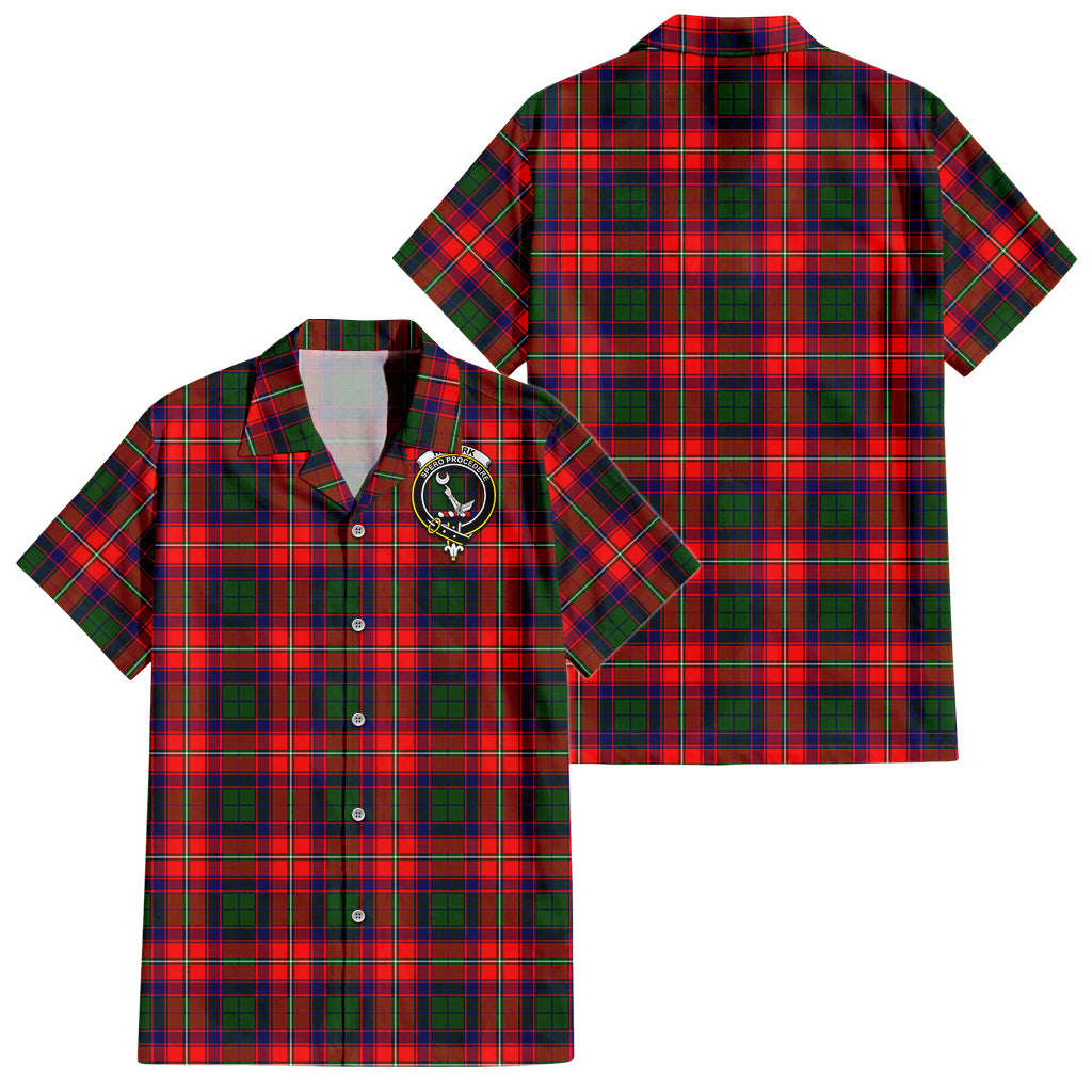 hopkirk-tartan-short-sleeve-button-down-shirt-with-family-crest