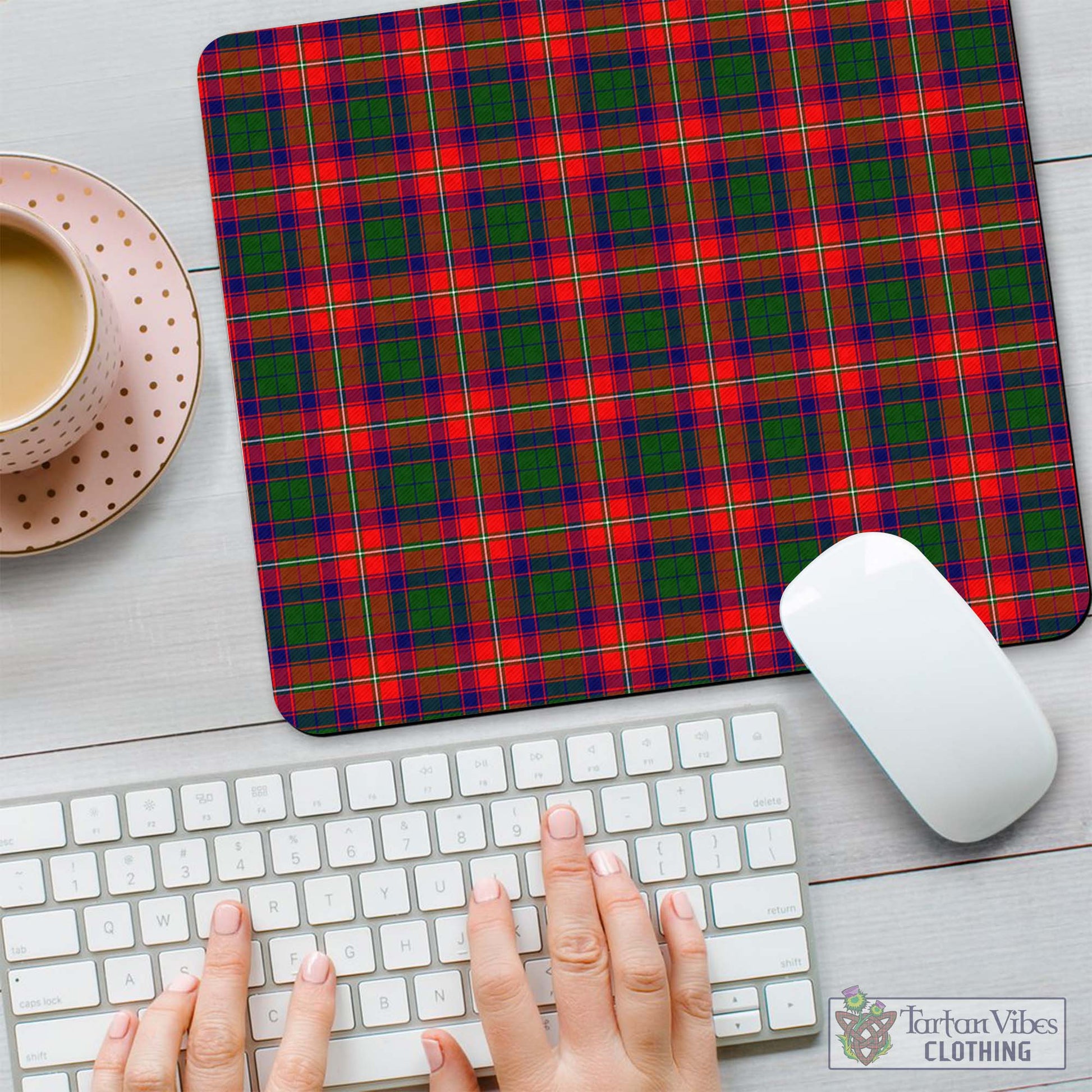 Tartan Vibes Clothing Hopkirk Tartan Mouse Pad