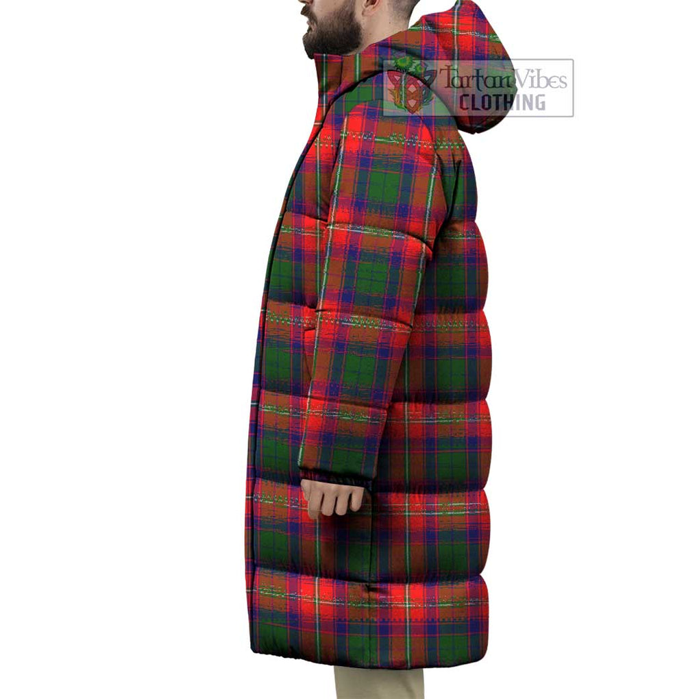 Tartan Vibes Clothing Hopkirk Tartan Long Down Jacket