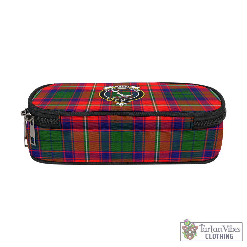 Tartan Vibes Clothing Hopkirk Tartan Pen and Pencil Case with Family Crest