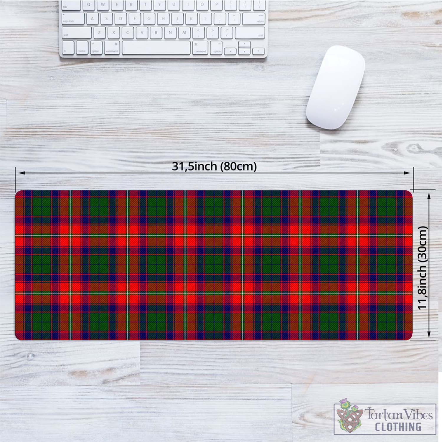 Tartan Vibes Clothing Hopkirk Tartan Mouse Pad