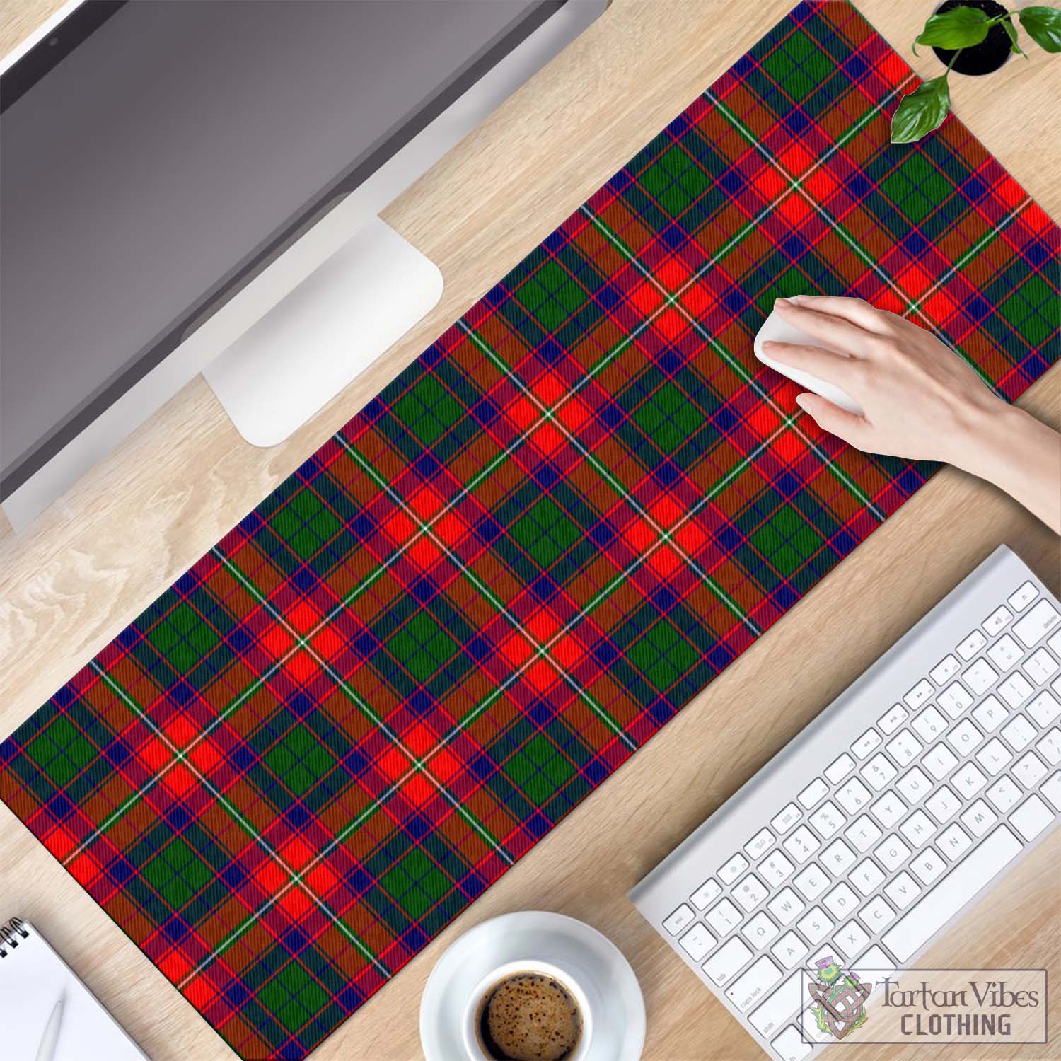 Tartan Vibes Clothing Hopkirk Tartan Mouse Pad