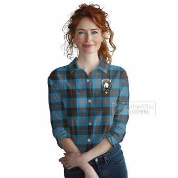 Horsburgh Tartan Women's Casual Shirt with Family Crest DNA In Me Style