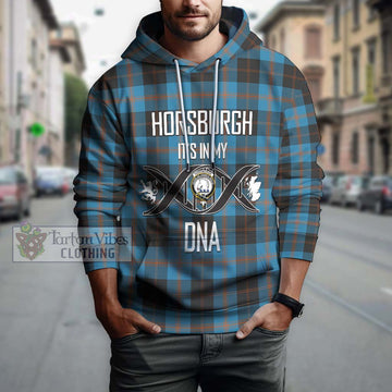 Horsburgh Tartan Hoodie with Family Crest DNA In Me Style