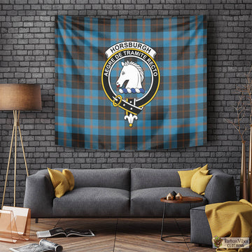 Horsburgh Tartan Tapestry Wall Hanging and Home Decor for Room with Family Crest