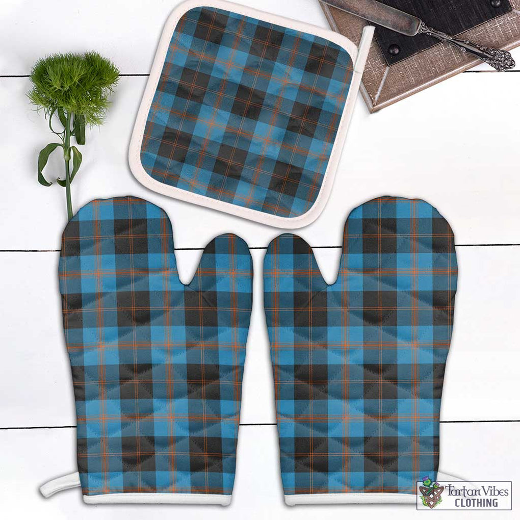 Horsburgh Tartan Combo Oven Mitt & Pot-Holder Combo 1 Oven Mitt & 1 Pot-Holder White - Tartan Vibes Clothing