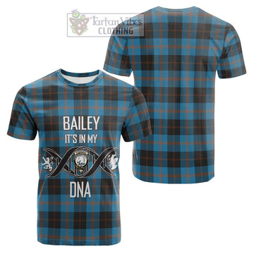 Horsburgh Tartan Cotton T-shirt with Family Crest DNA In Me Style