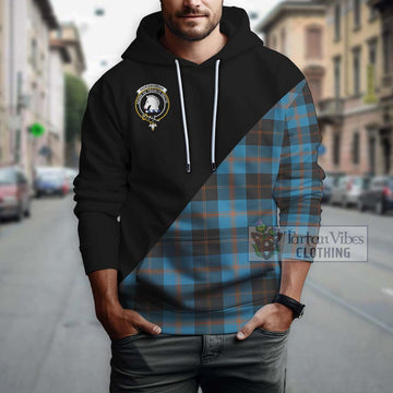 Horsburgh Tartan Hoodie with Family Crest and Military Logo Style