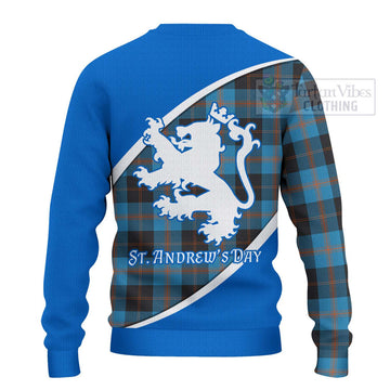 Horsburgh Family Crest Tartan Ugly Sweater Celebrate Saint Andrew's Day in Style