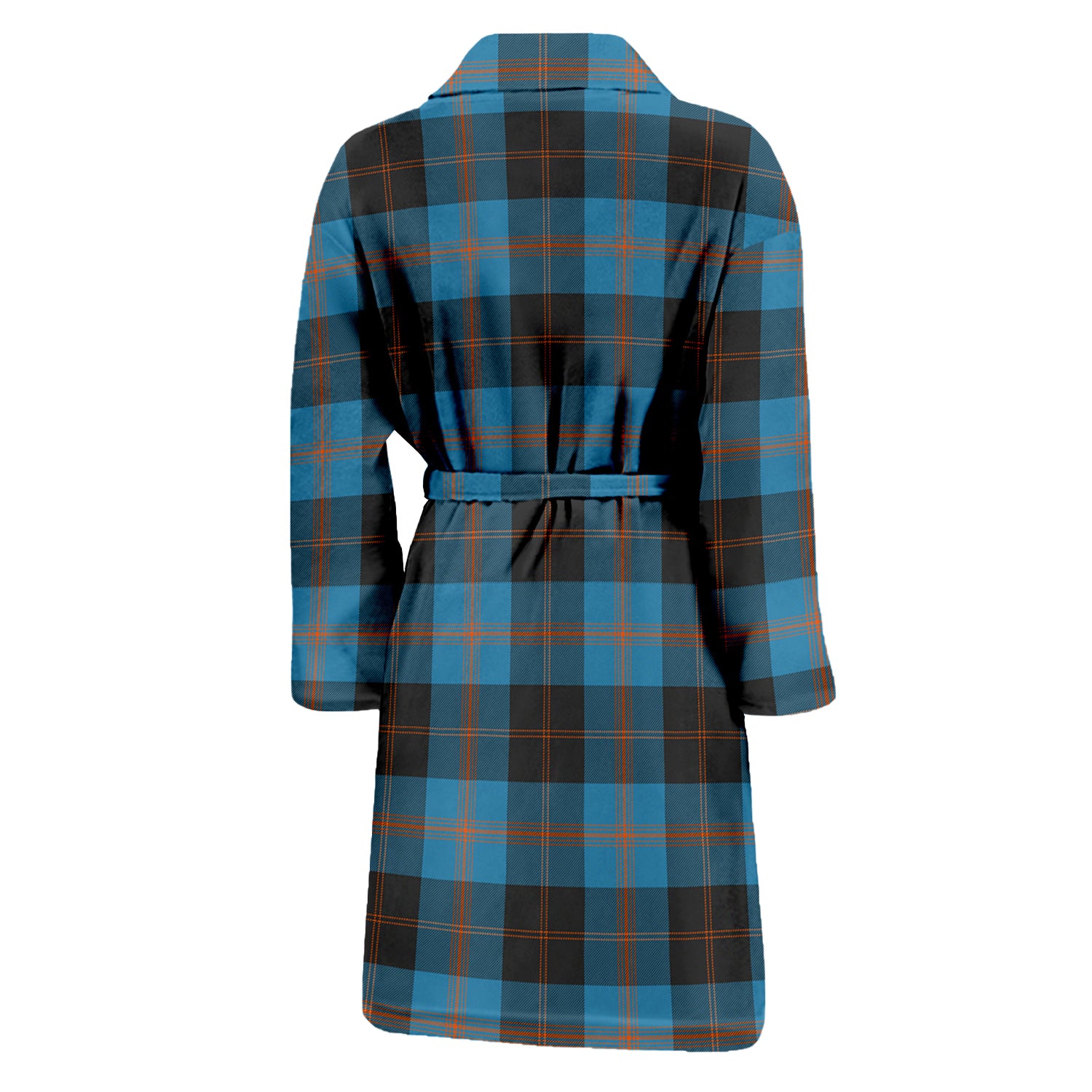 Horsburgh Tartan Bathrobe with Family Crest - Tartan Vibes Clothing