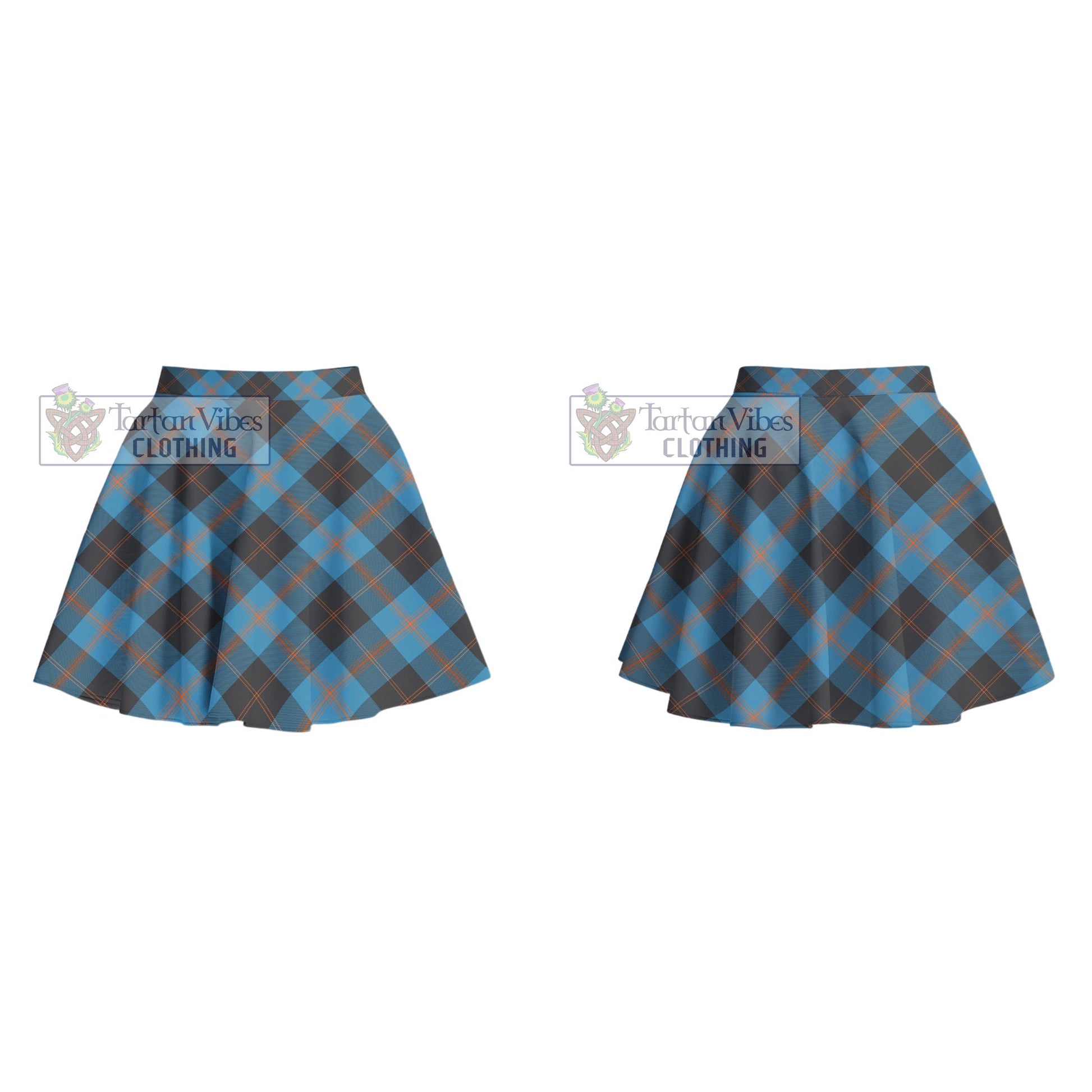 Tartan Vibes Clothing Horsburgh Tartan Women's Plated Mini Skirt