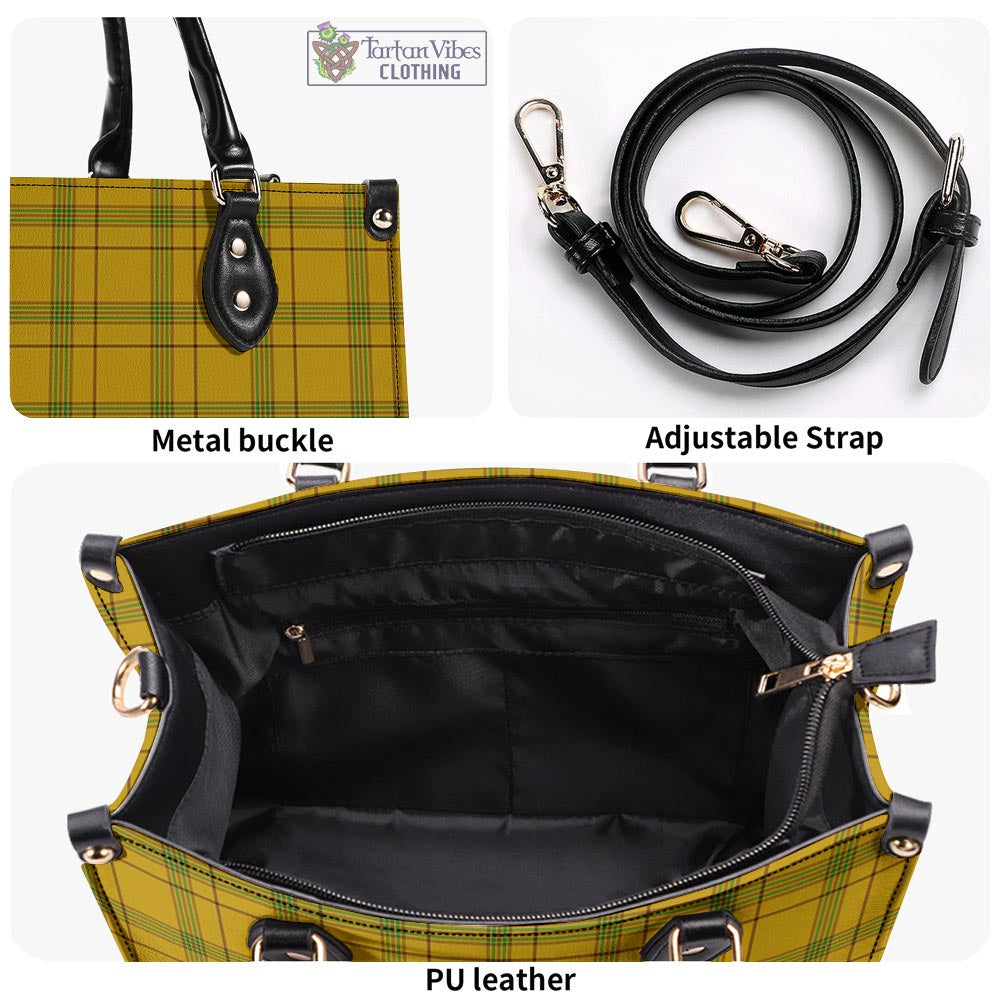 Tartan Vibes Clothing Houston Tartan Luxury Leather Handbags