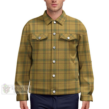 Houston Tartan Unisex Lapel Cotton Jacket