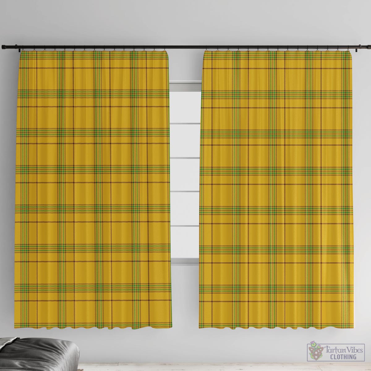 Houston Tartan Window Curtain