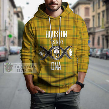 Houston Tartan Hoodie with Family Crest DNA In Me Style