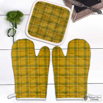 Houston Tartan Combo Oven Mitt & Pot-Holder