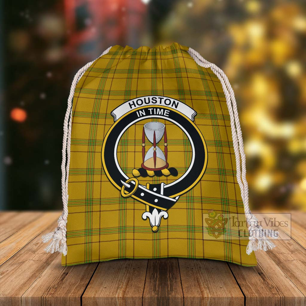 Tartan Vibes Clothing Houston Tartan Christmas Santa's Bag with Family Crest