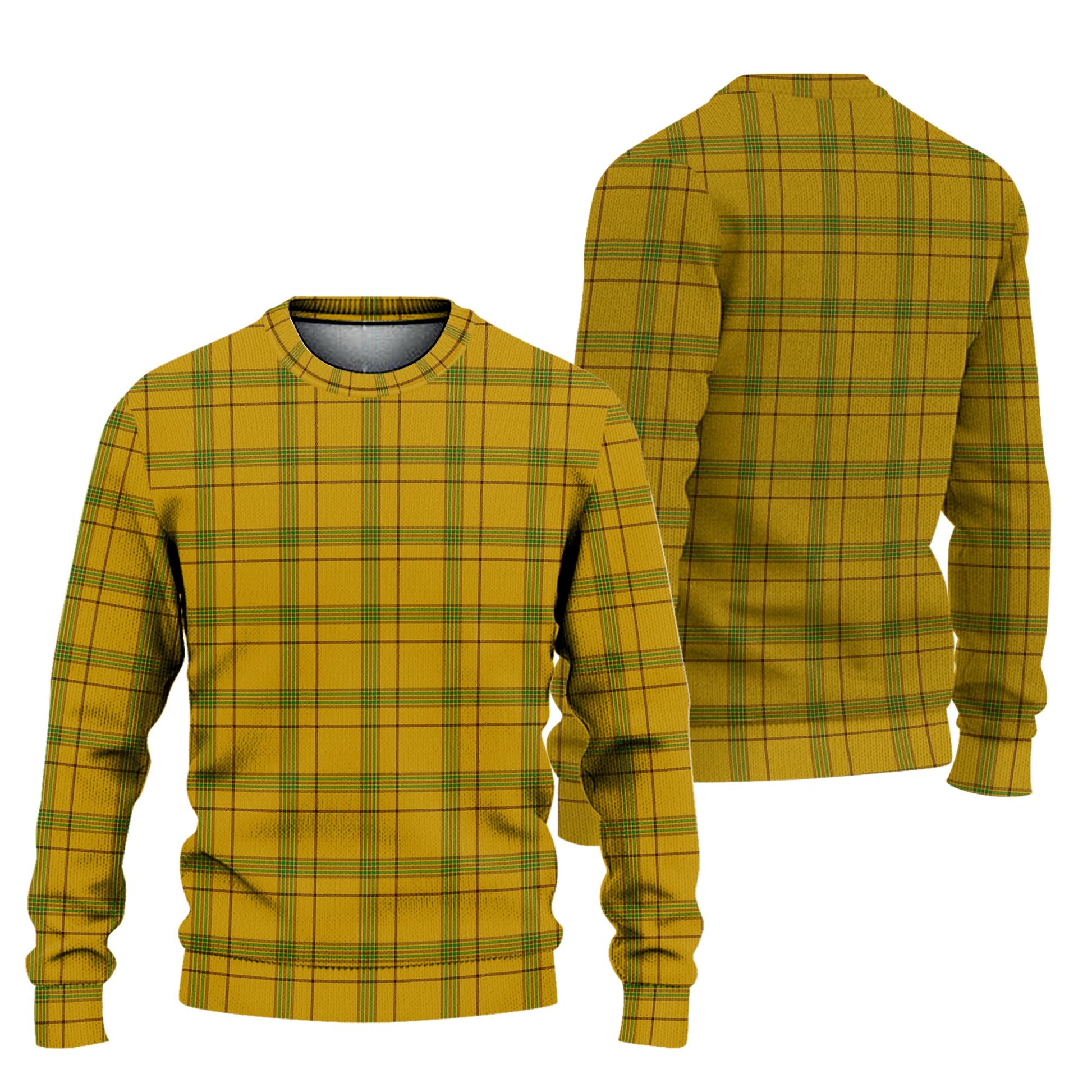 Houston Tartan Knitted Sweater Unisex - Tartanvibesclothing