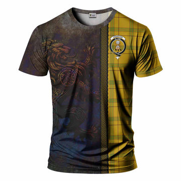 Houston Tartan Family Crest T-Shirt Alba Gu Brath Be Brave Lion Ancient Style Kid's Shirt - Tartan Vibes Clothing