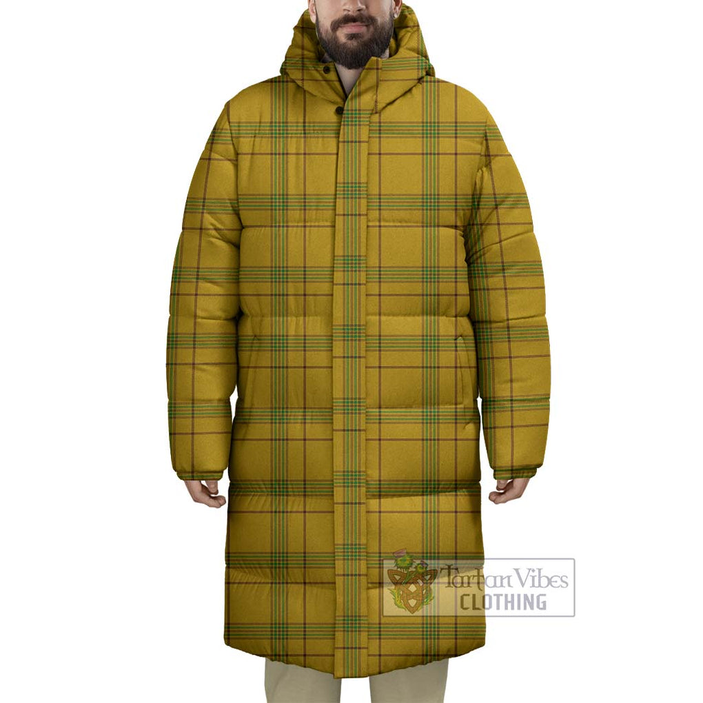 Tartan Vibes Clothing Houston Tartan Long Down Jacket