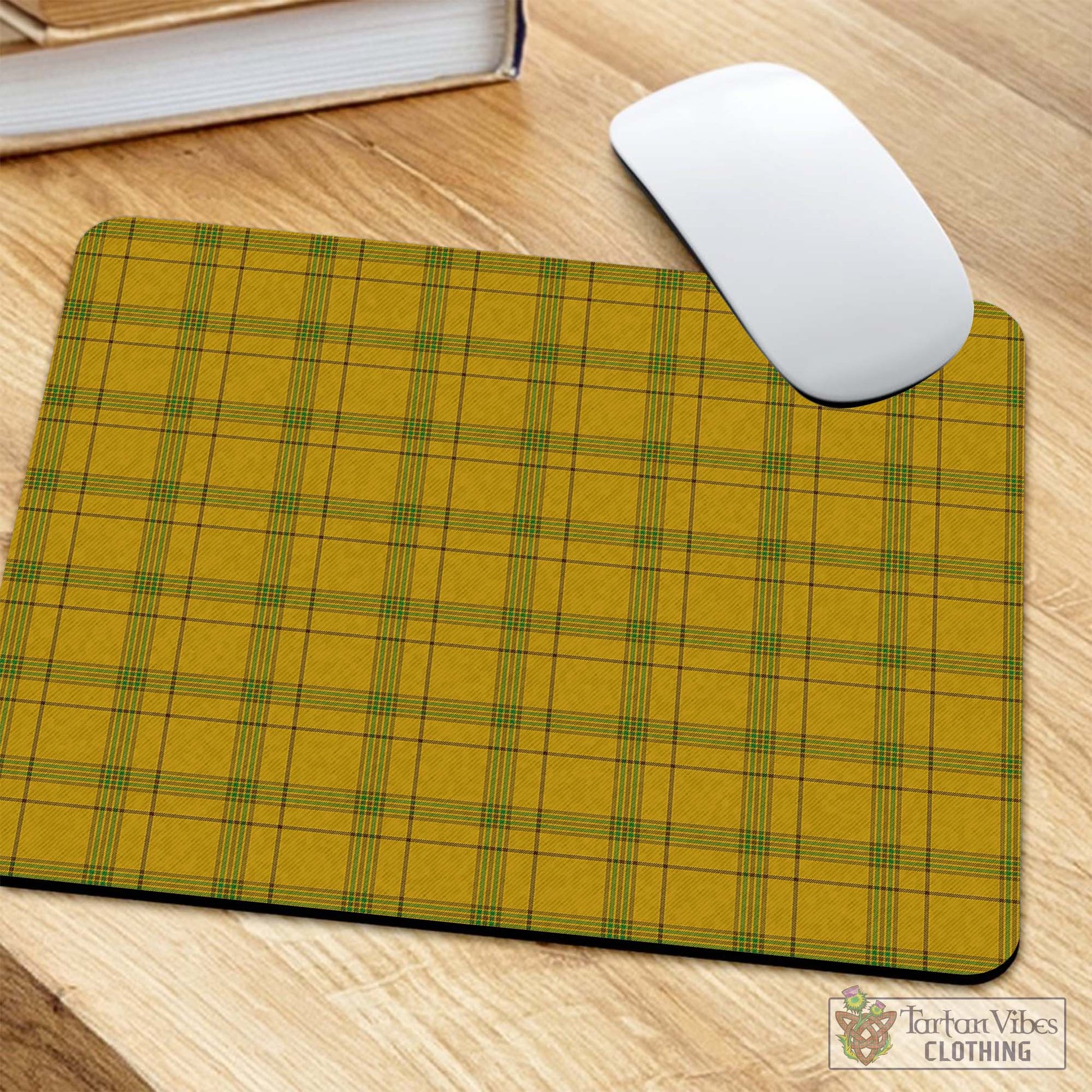 Tartan Vibes Clothing Houston Tartan Mouse Pad