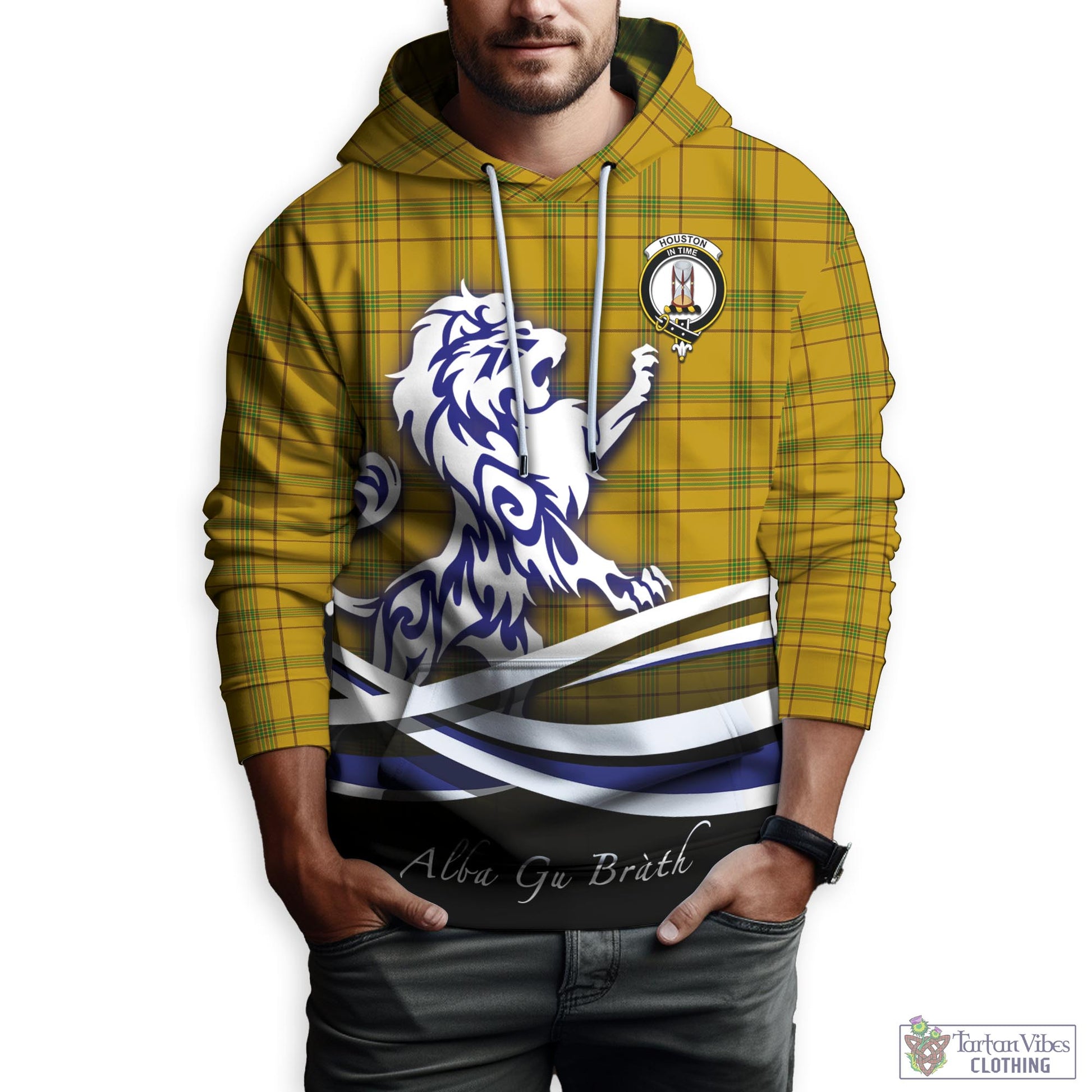 houston-tartan-hoodie-with-alba-gu-brath-regal-lion-emblem