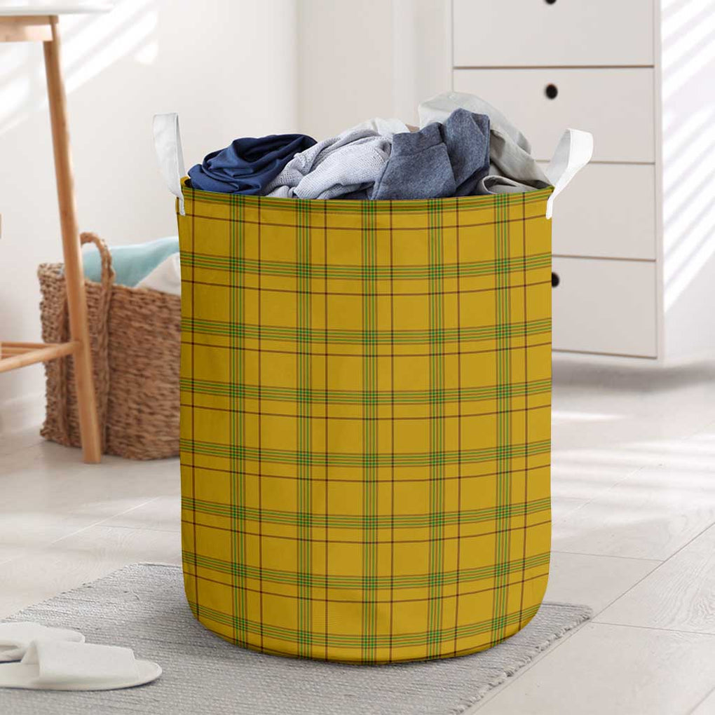 Houston Tartan Laundry Basket One Size - Tartanvibesclothing Shop