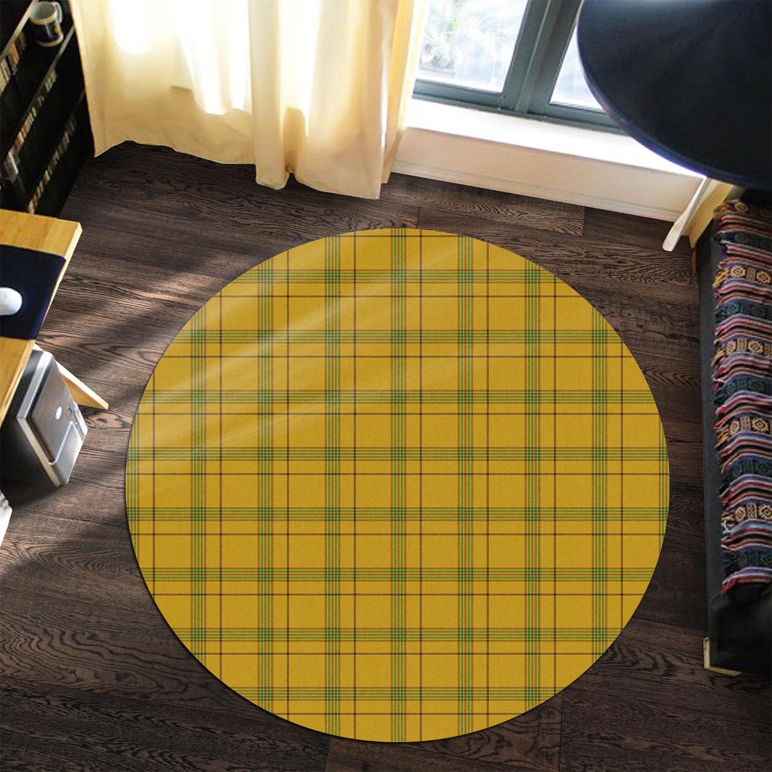 houston-tartan-round-rug