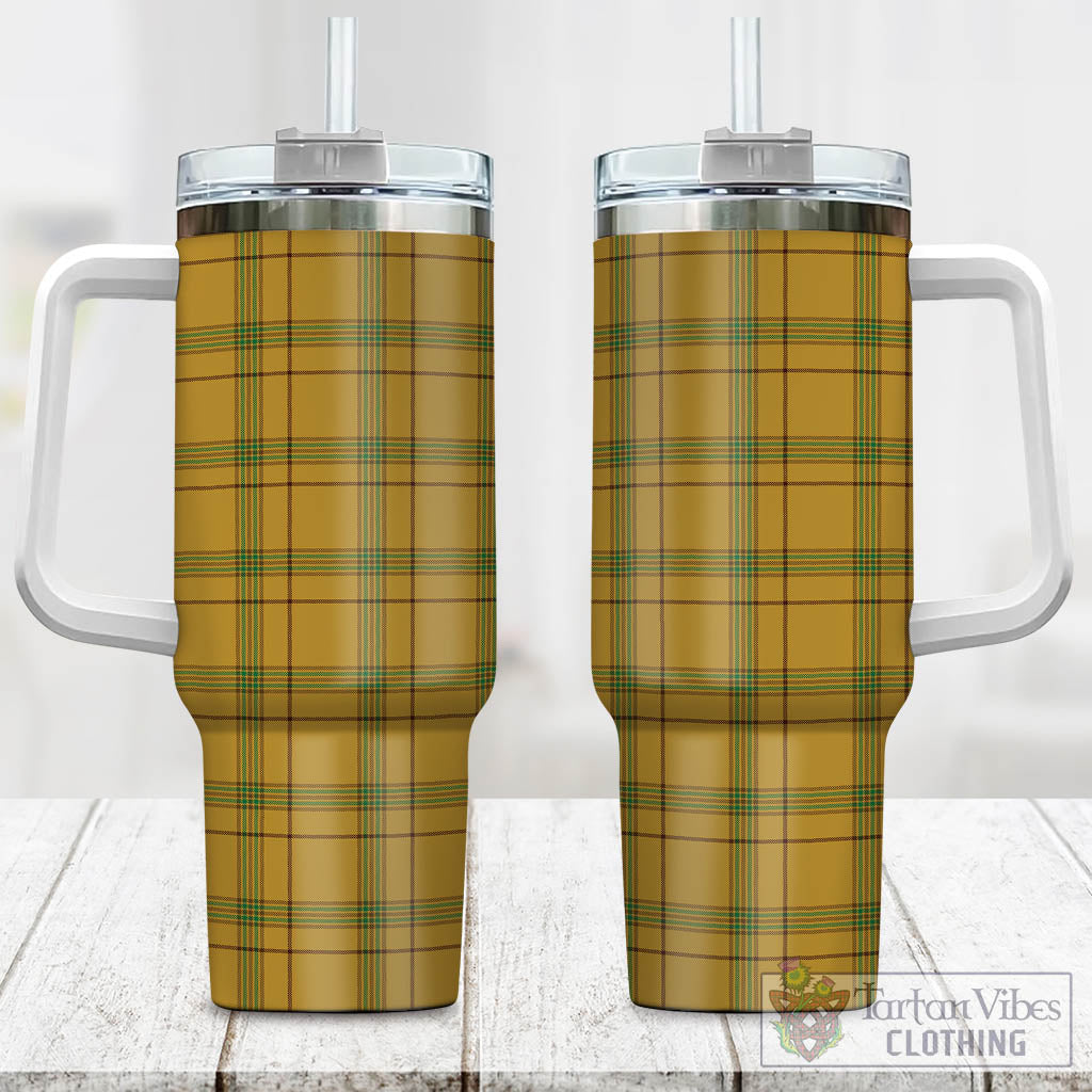 Tartan Vibes Clothing Houston Tartan Tumbler with Handle