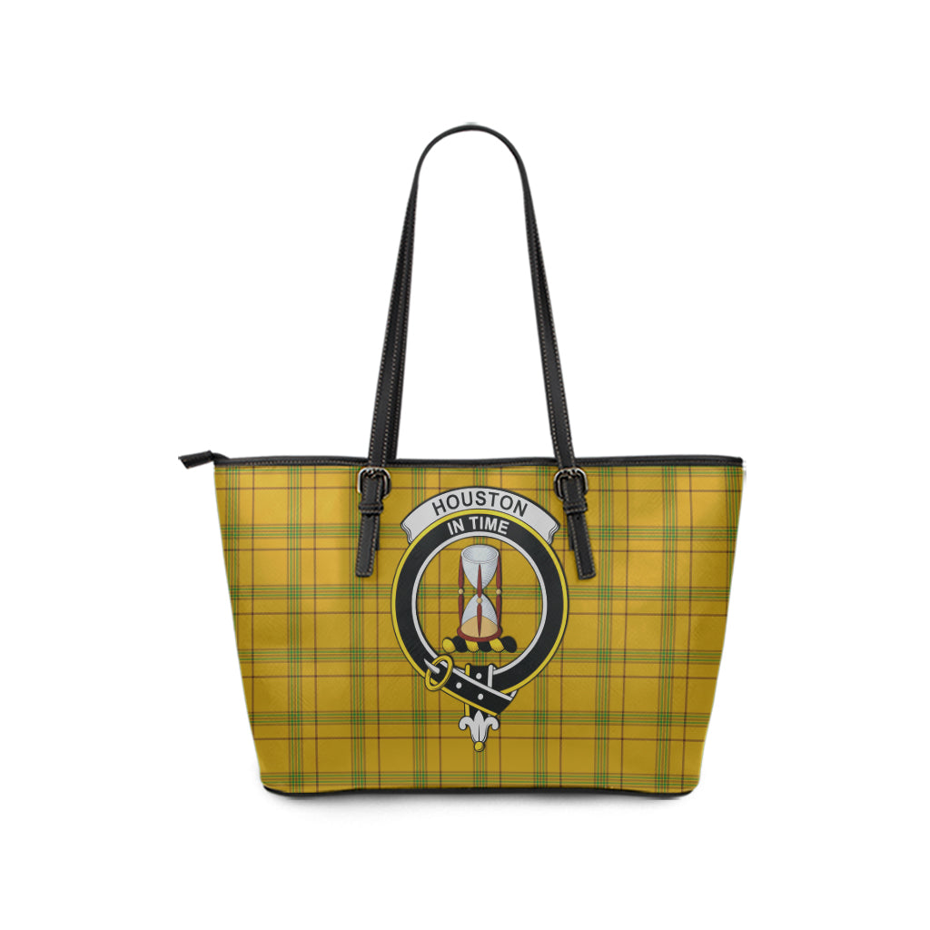 houston-tartan-leather-tote-bag-with-family-crest