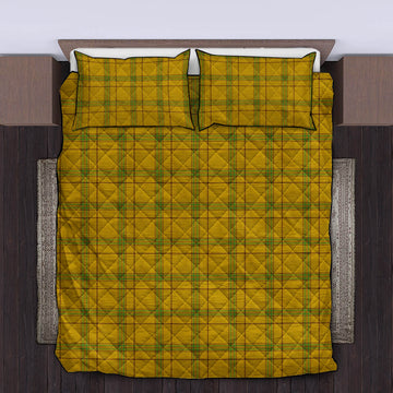 Houston Tartan Quilt Bed Set