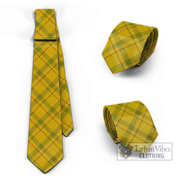 Houston Tartan Classic Necktie Cross Style