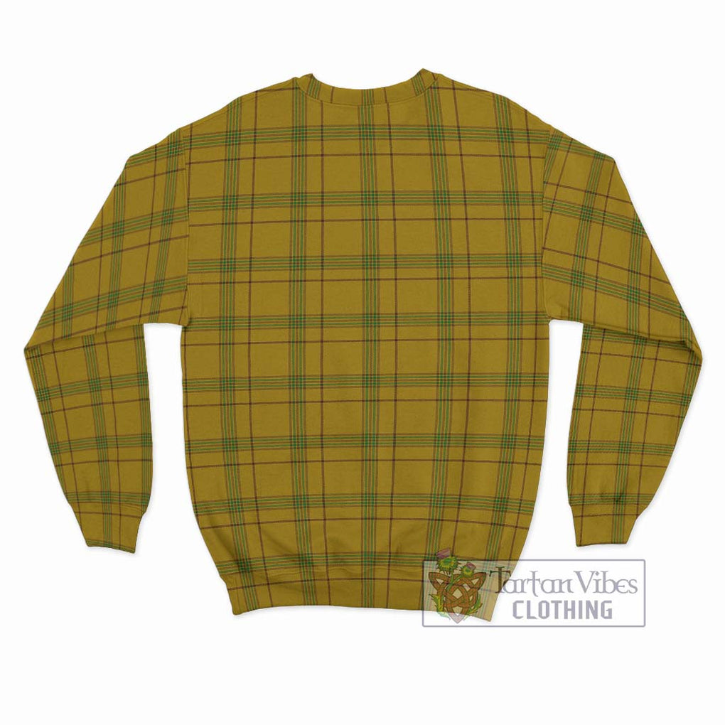 Houston Tartan Sweatshirt with Family Crest DNA In Me Style - Tartanvibesclothing Shop