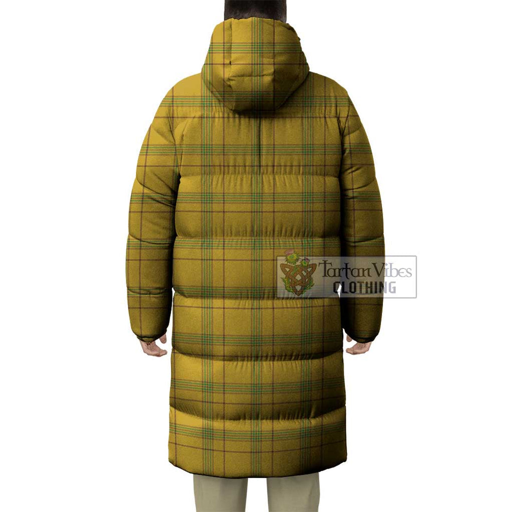 Tartan Vibes Clothing Houston Tartan Long Down Jacket