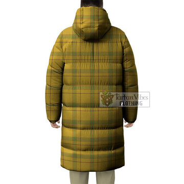 Houston Tartan Long Down Jacket