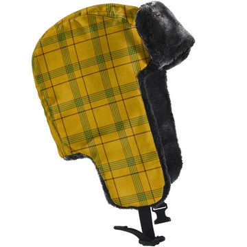 Houston Tartan Winter Trapper Hat