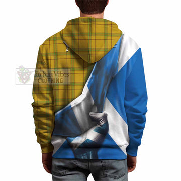 Houston Tartan Hoodie with Family Crest Scotland Patriotic Style