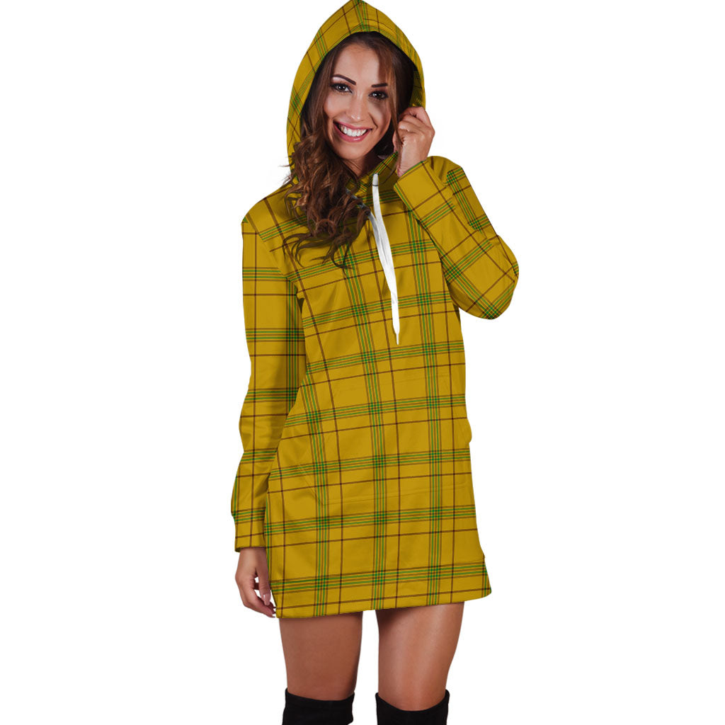 Houston Tartan Hoodie Dress - Tartan Vibes Clothing