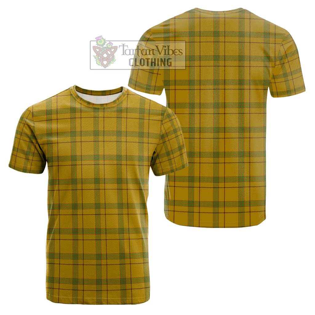 Houston Tartan Cotton T-Shirt Kid's Shirt - Tartanvibesclothing Shop