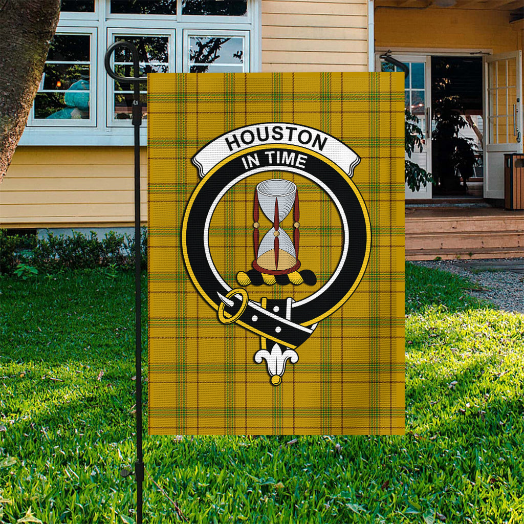 Houston Tartan Flag with Family Crest - Tartan Vibes Clothing