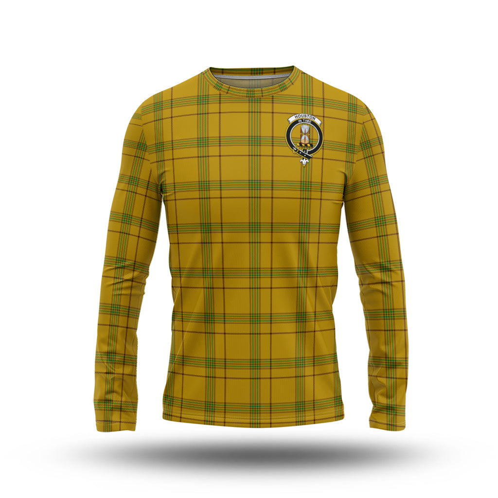 houston-tartan-long-sleeve-t-shirt-with-family-crest