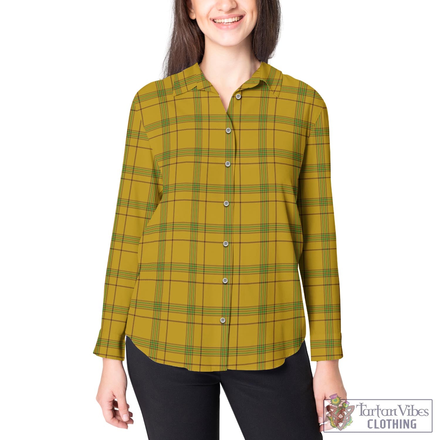 Houston Tartan Womens Casual Shirt